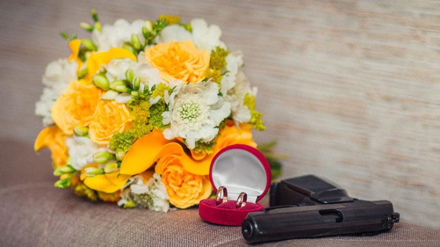Bride wrestles key away from man accused of firing shots over groomsman eating meatballs with hands dispute
