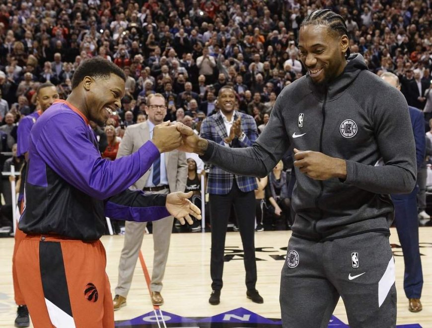 Raptors hold news conference with ‘special guest’
