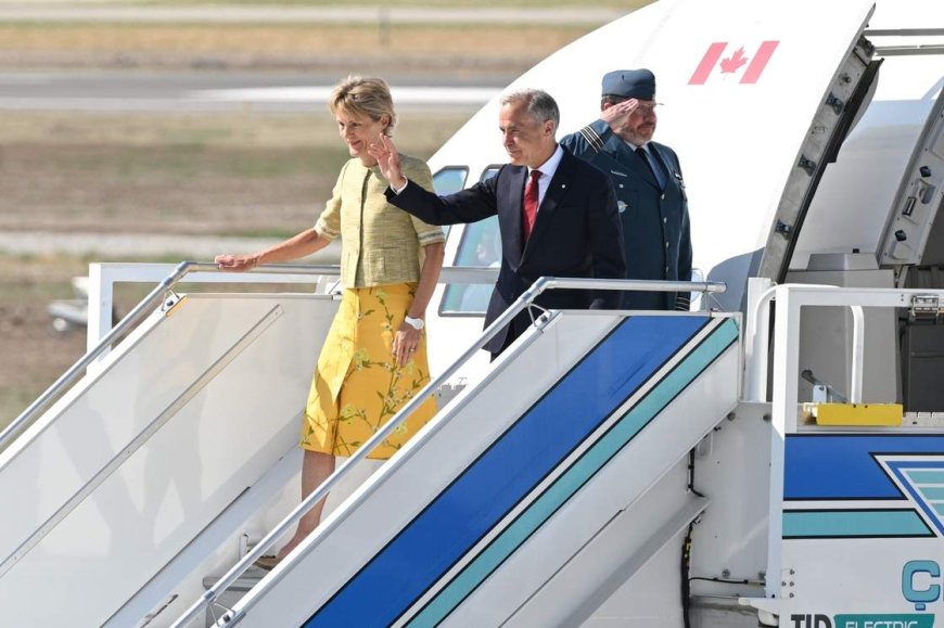 Carney arrives at NATO summit, meets allies on sidelines