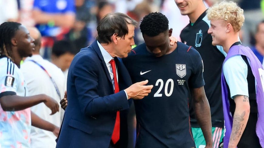 Belgium manager praises classy gesture by Folarin Balogun after red card controversy: 'I really liked that'