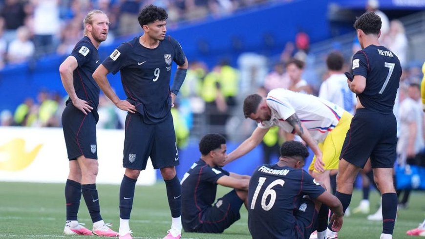 Furious anti-Trump voices cheer US team's crushing World Cup defeat after red card intervention