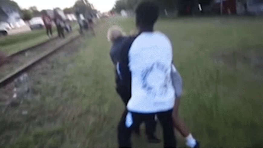 WATCH: South Carolina block party thugs with machine gun, spear charged in mob attack on officers, police say