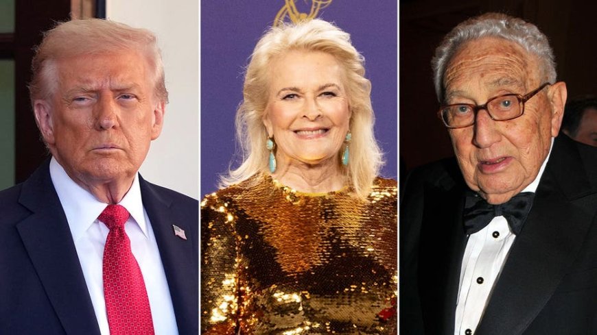 Candice Bergen dishes on dates with Donald Trump and Henry Kissinger