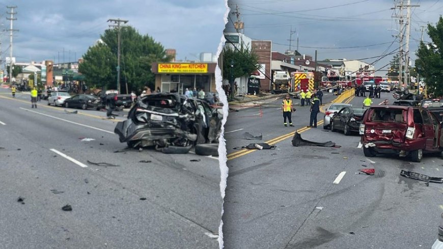More than 30 injured after Maryland transit bus crashes into building near Baltimore