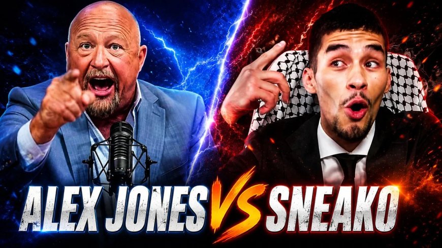 EXCLUSIVE: Sneako Debates Alex Jones!!! 