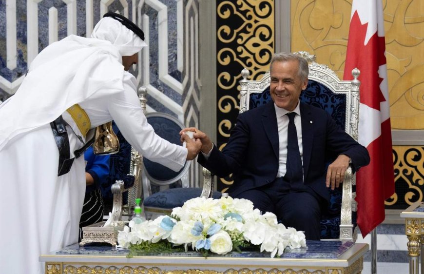 Carney lands in Saudi Arabia, set to meet Crown Prince Mohammed bin Salman