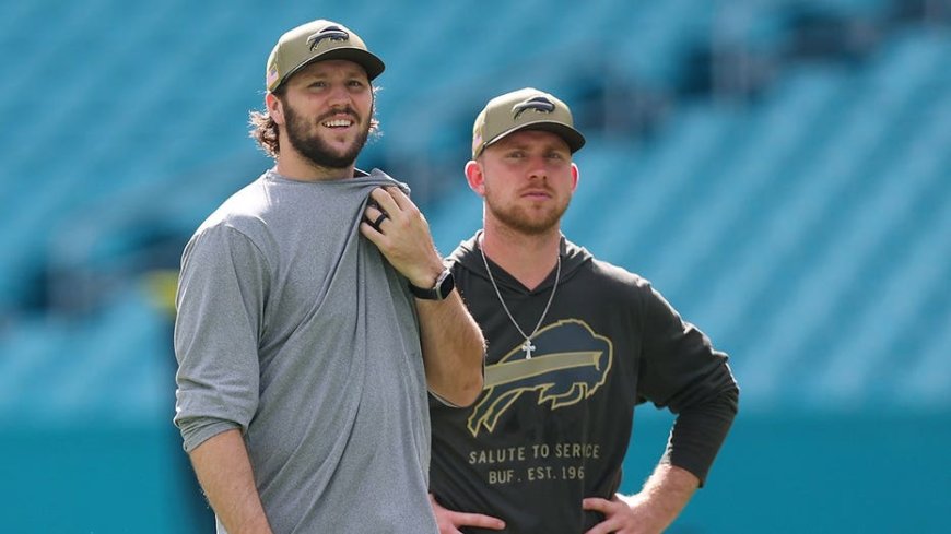 Josh Allen recalls his role in Bills' coaching search, details Joe Brady’s approach to new role