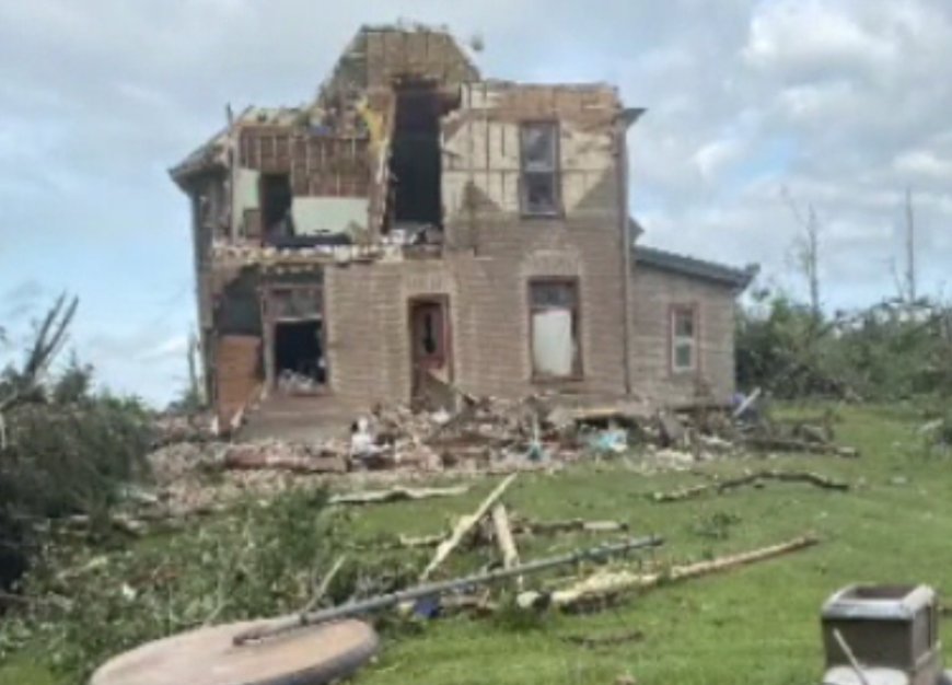 Heat wave fuels record-tying 10 tornadoes in Saskatchewan