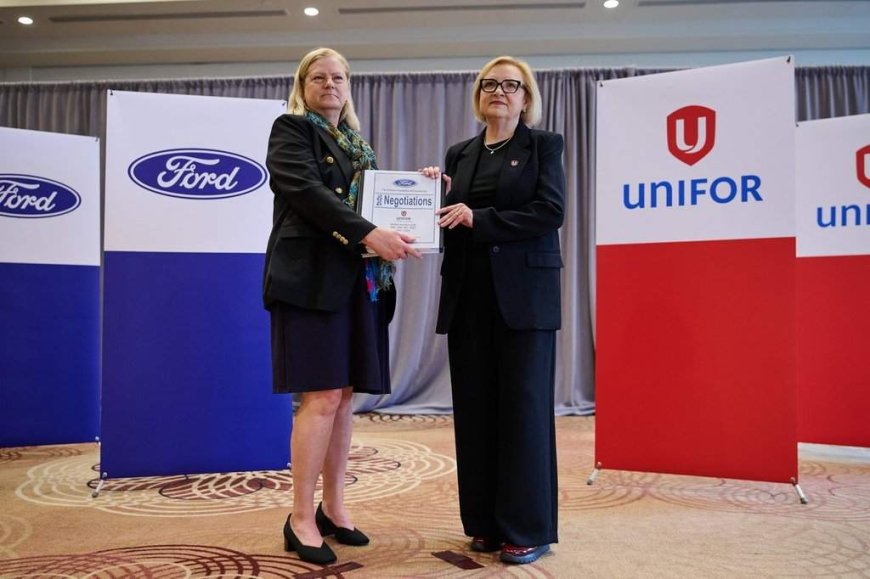 Ford and Unifor strike tentative deal for three-year labour contract