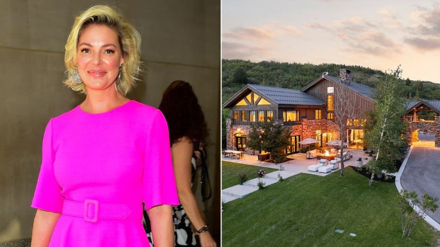 Katherine Heigl lists her Utah home for $10.6M as family prepares to downsize