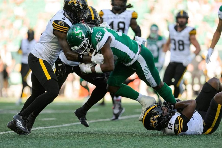Riders roll past Ticats with strong second half