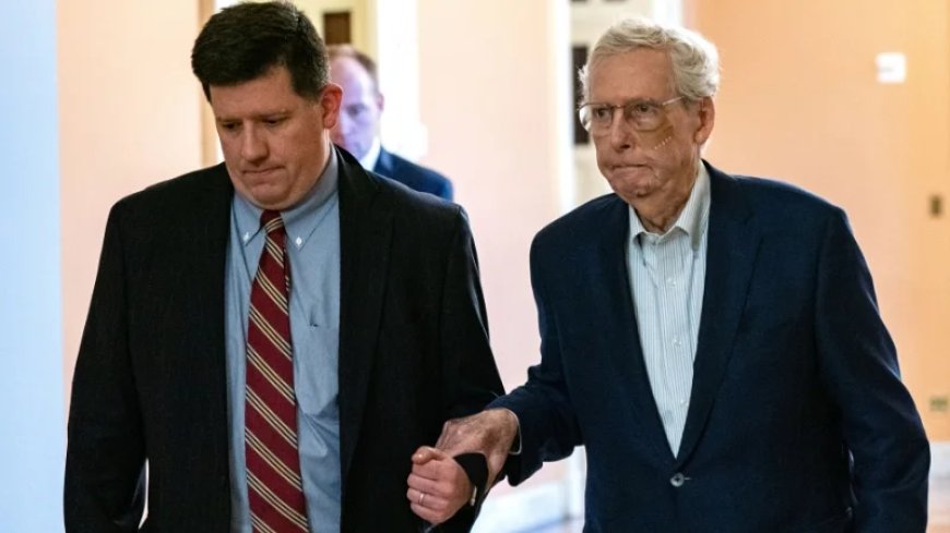 McConnell Reappears in Hospital, Says He Fell