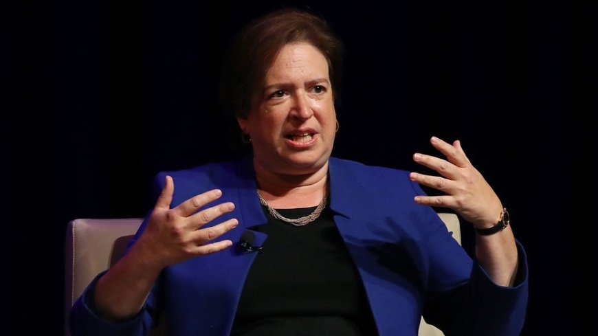Conservative groups say Justice Kagan cannot be impartial in upcoming Supreme Court climate litigation