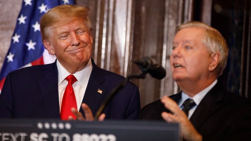 Trump praises Lindsey Graham as senator whose Kavanaugh fight changed Supreme Court history