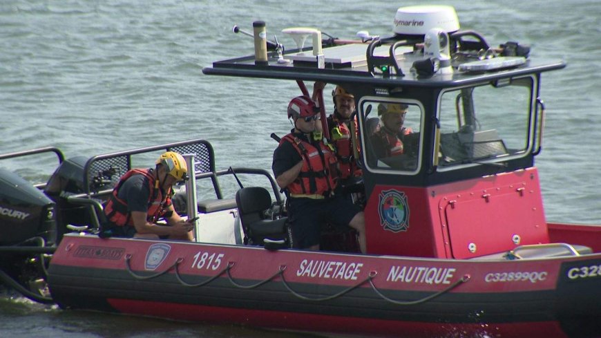 Search for man who jumped into the St. Lawrence in Montreal continues into second day