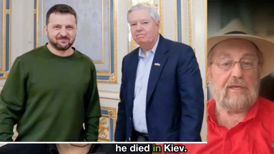 Pentagon Generals Believe Lindsey Graham ‘Died In Kiev,’ Claims Veteran CIA Agent