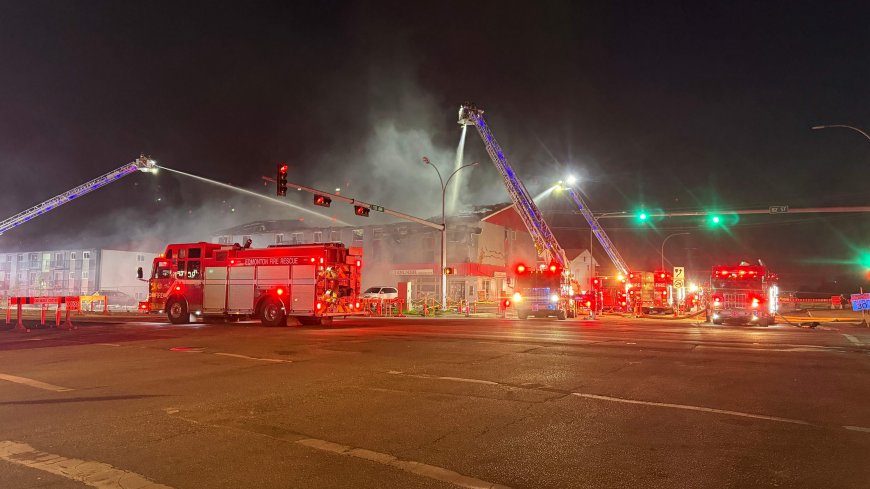 1 person dead after northeast Edmonton apartment building fire