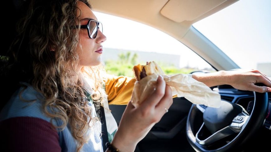 More Americans now eat in their cars than ever before as expert reveals what it says about modern life