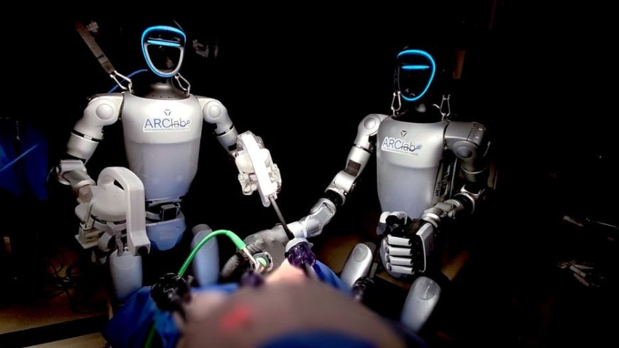 Humanoid robots perform live surgery in world first