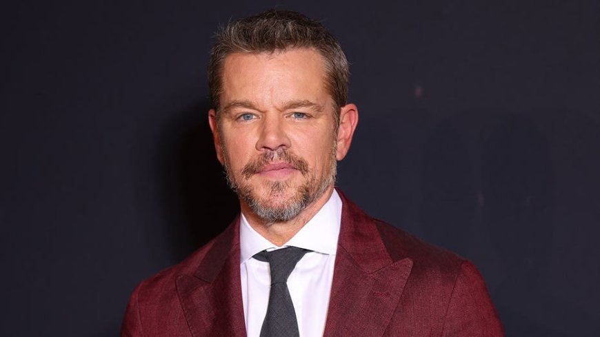 Matt Damon refuses to put body in 'dangerous' situations for Hollywood roles after turning 50