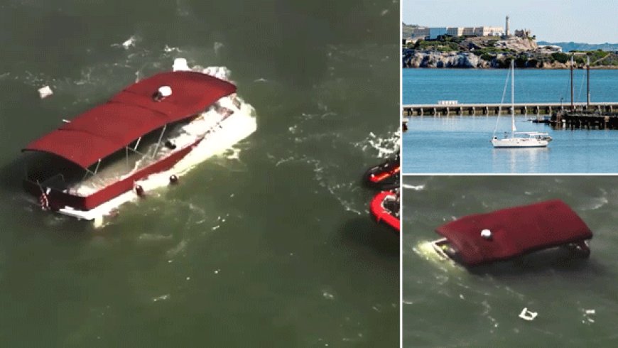 Multiple rescued from pontoon boat near Alcatraz as search continues for missing persons