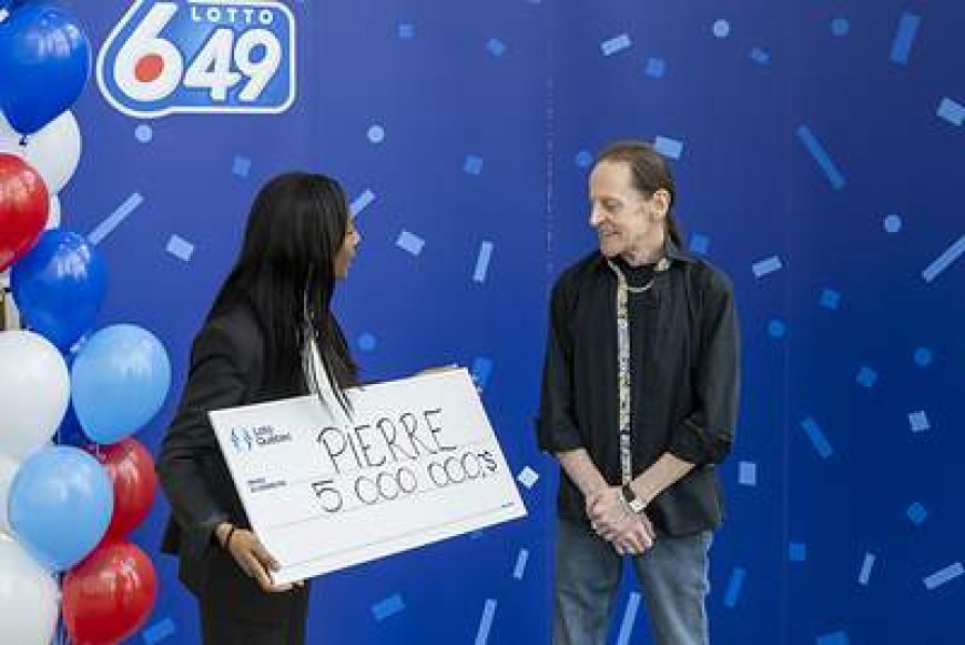 Montreal man wins $5 million lottery, plans to buy first home
