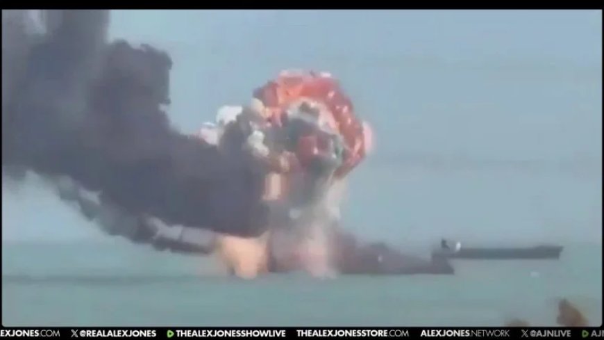 MAJOR WAR UPDATE: Iran & US Both Sinking Tankers In Hormuz As War Spirals Out Of Control! 
