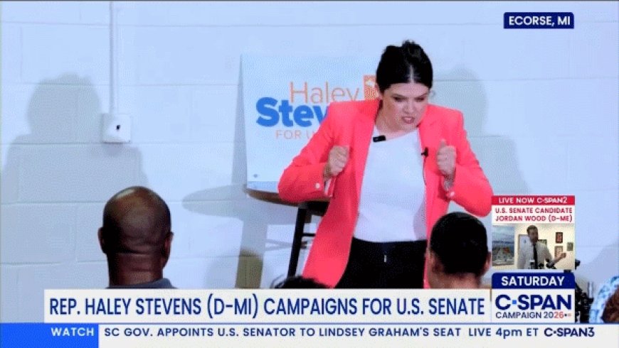 Social media erupts with mockery as Dem Senate candidate's pep talk goes viral: 'Is this for real?'