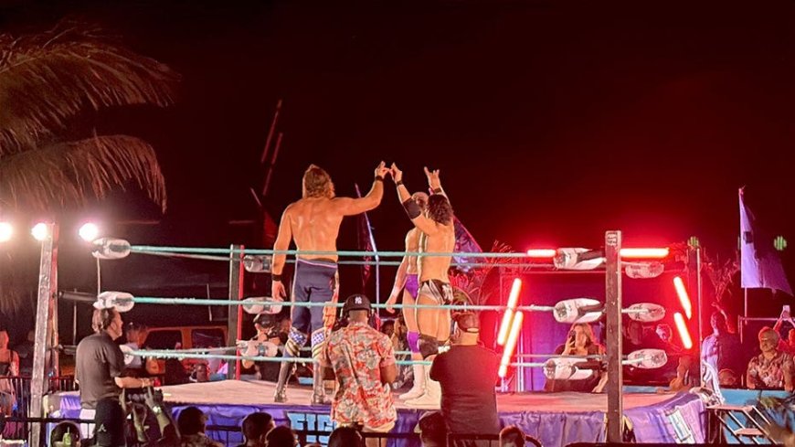 Pro wrestling's most viral stars end NJ beach showcase with 'Curtain Call' as one is rumored to be WWE bound