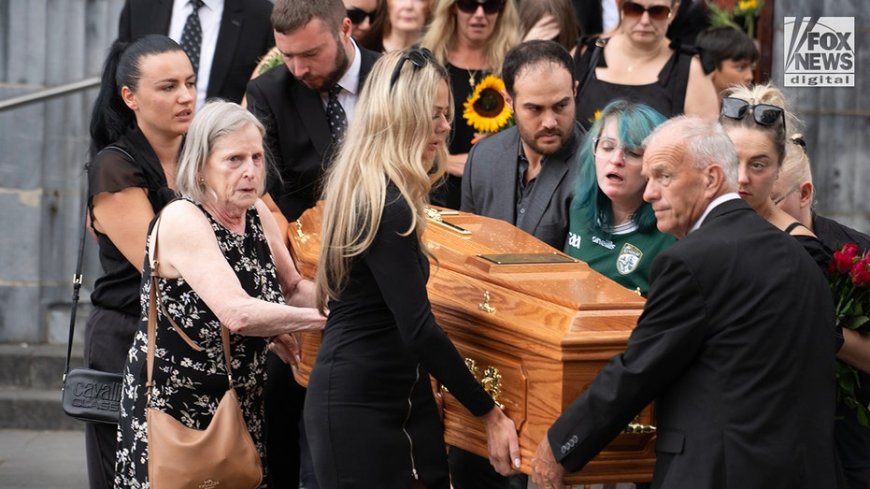 Slain American mother Jamey Carney remembered as 'ray of sunshine' at Ireland funeral