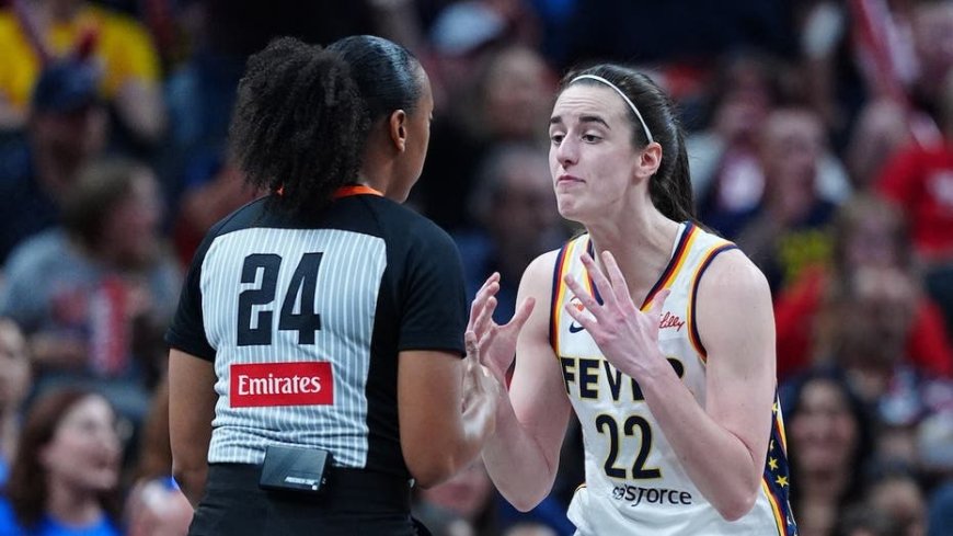 Caitlin Clark calls out referees for failing to call foul on play she says gave her a contusion