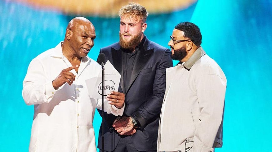 Watch the exact moment a stunned Mike Tyson finds out that Shohei Ohtani is a man during the ESPYs