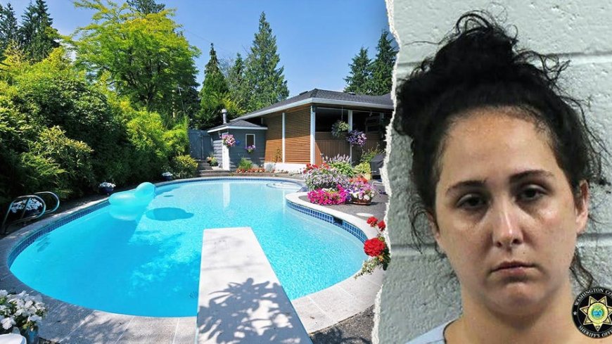 Tennessee woman arrested after allegedly trying to drown one of her children in backyard pool