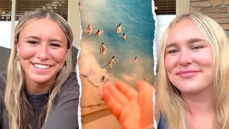 Sisters in viral video reveal truth of 'eerie' family photo they discovered at rental home