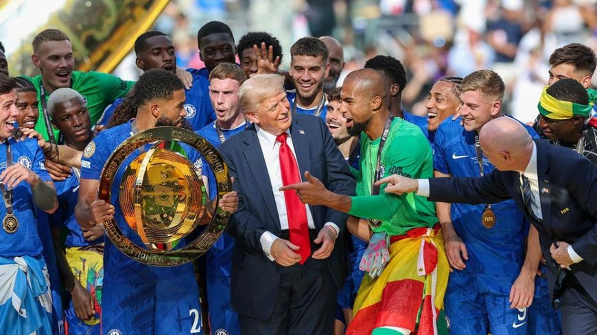 Trump to present FIFA World Cup winners with trophy