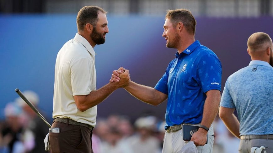 Scottie Scheffler comments on Bryson DeChambeau's two-shot Open Championship penalty: 'not a cheater'