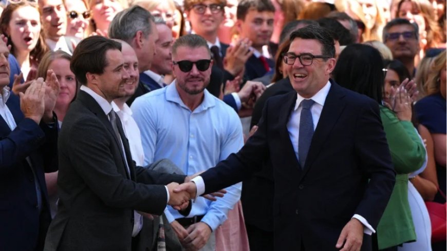 New British PM Burnham Makes First Speech