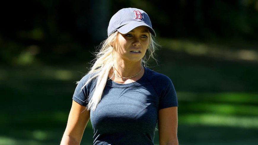 Hailey Ostrom is back defending summer at the lake armed with her golf club and bikini