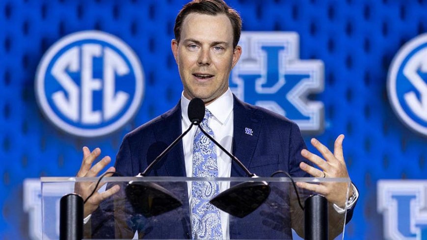 Kentucky football coach channels Curt Cignetti, delivers SEC Media Days quote everyone will remember