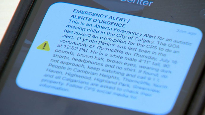 Search for missing Calgary boy prompts concerns over when Amber Alerts are issued