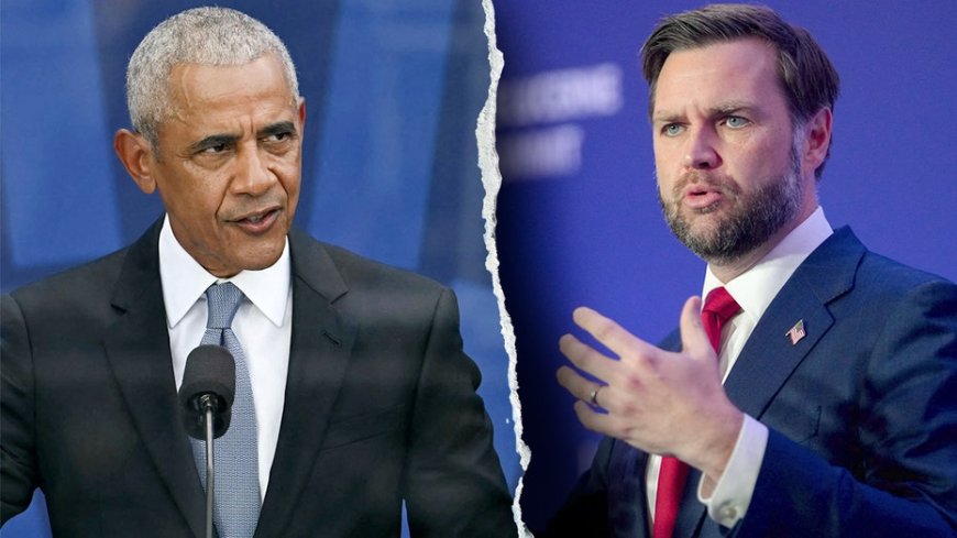 Obama warns Vance is pushing 'blood and soil' version of 'We the People' mantra