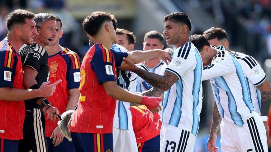 FIFA launches investigation into brawl after Spain defeated Argentina in World Cup Final