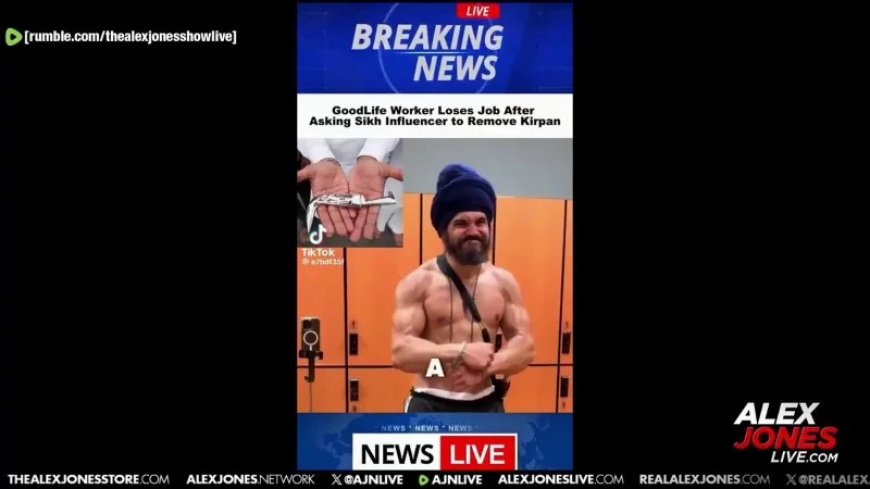 VIDEO: Canadian Gym Employee FIRED After Asking A Sikh Who Was Dressed Up Like An Assassin From “Indiana Jones And The Temple Of Doom” With Knives & Daggers Hanging Off Of Him To Either Take Them Off Or Leave!