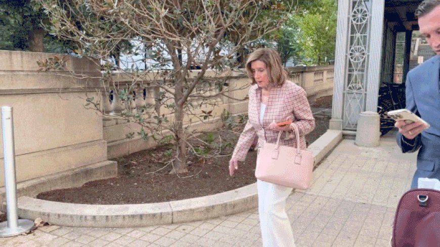 WATCH: Pelosi dodges questions on husband's new hit-and-run charge