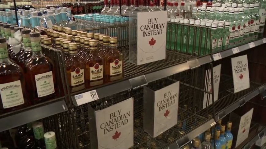 B.C. premier says ‘not a chance in hell’ that U.S. alcohol will be back on shelves