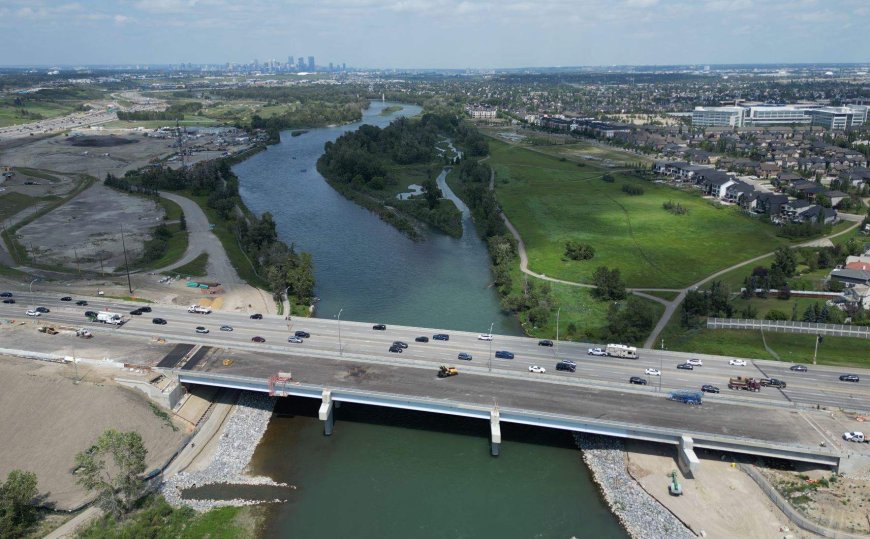 New Ivor Strong Bridge on Calgary’s Deerfoot Trail to open on July 27