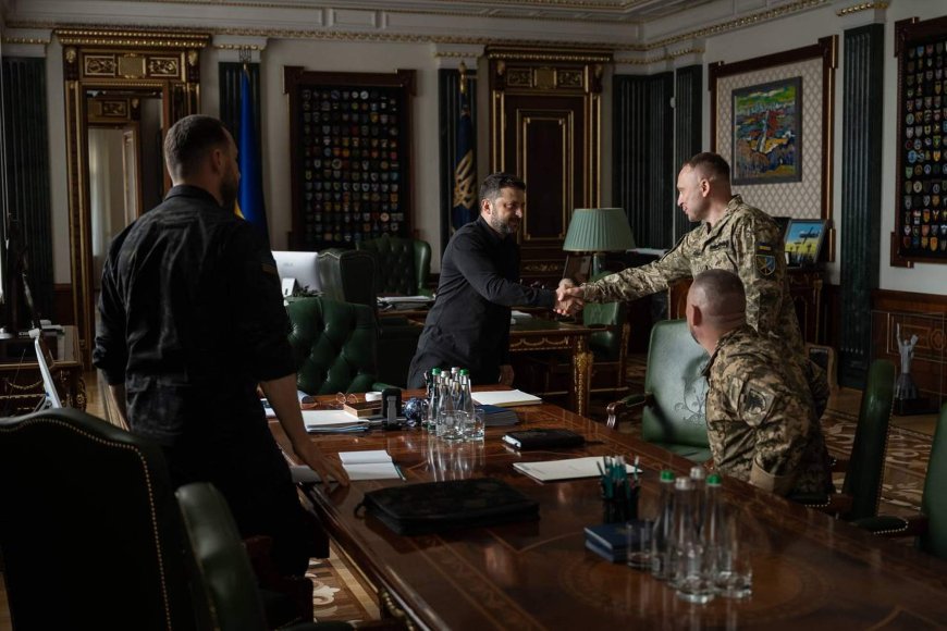 Zelenskyy replaces Ukraine army chief after protests over military leadership