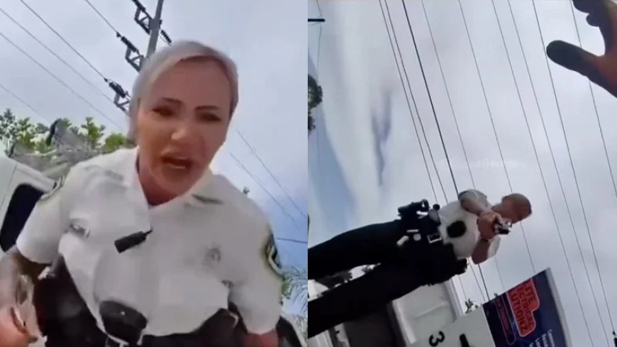 ‘Shut the F–k Up!’ Video Shows Female Sheriff’s Deputy Freaking Out, Pointing Gun At Innocent Electrician At Crime Scene