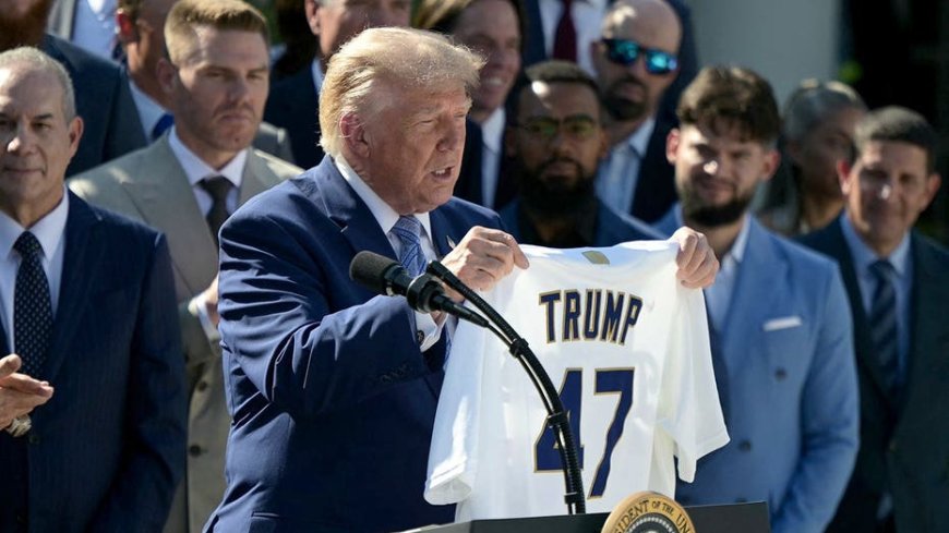 Trump likens Shohei Ohtani to Babe Ruth as the World Series champion Dodgers visit White House