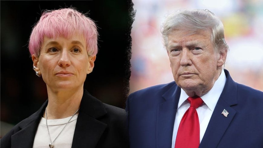 Megan Rapinoe blames Trump for US Mens soccer team losing 'underdog' vibe in World Cup